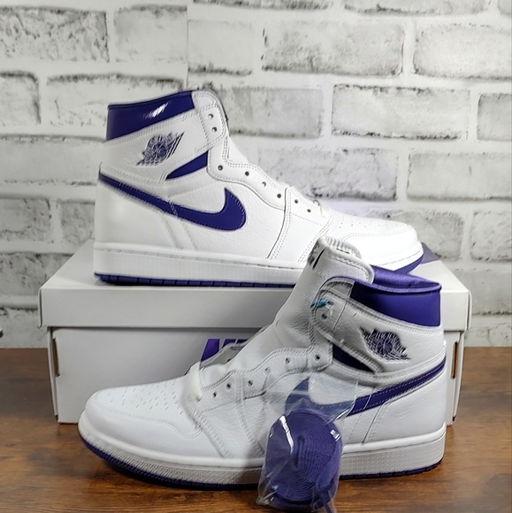 Air Jordan Retro High Metallic Court Purple CD0461-151